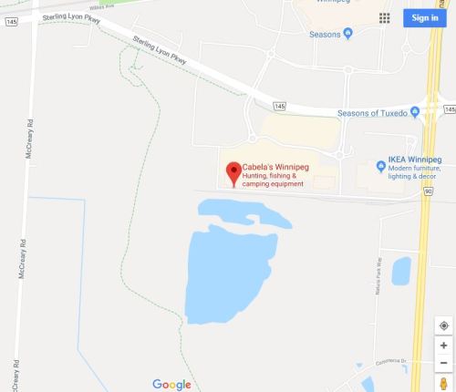 cabelas to bison butte